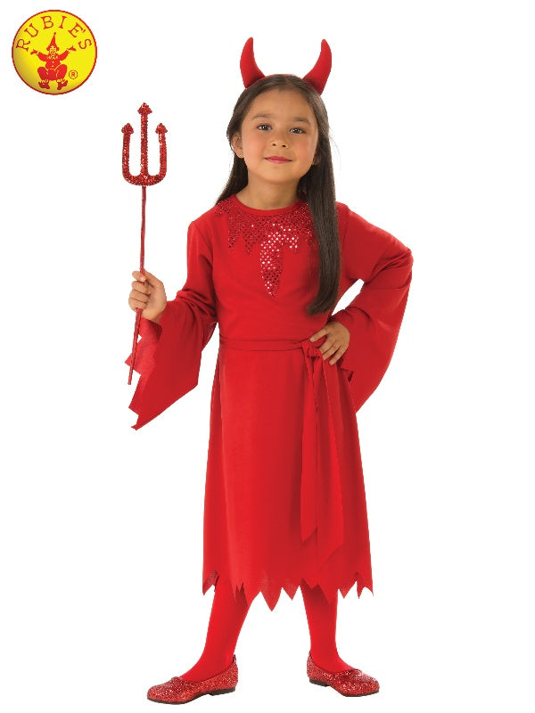 RED DEVIL GIRLS COSTUME, CHILD